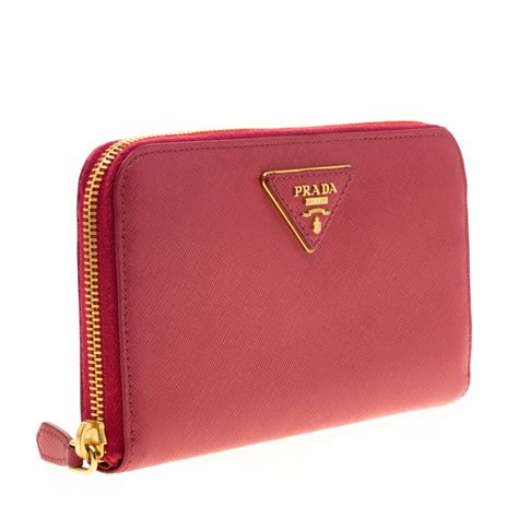 italy prada wallet price|Prada zipper wallet.